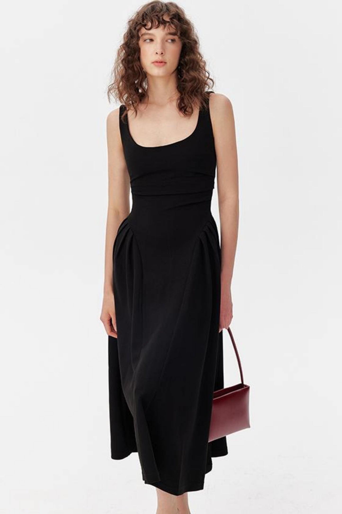 Chic Halter Neck Black Dress