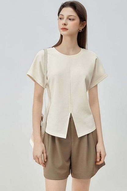 Chic Slim Cut Summer T-Shirt