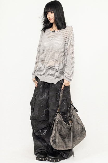 Versatile Knit Smock Top