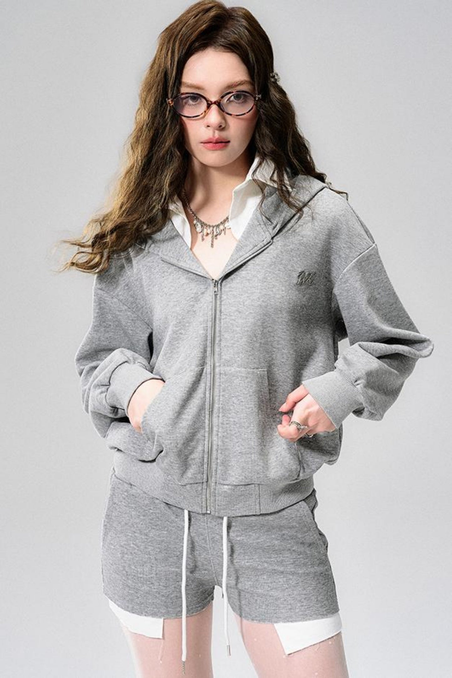 Dream Rhinestone Sweatshirt Set-Up