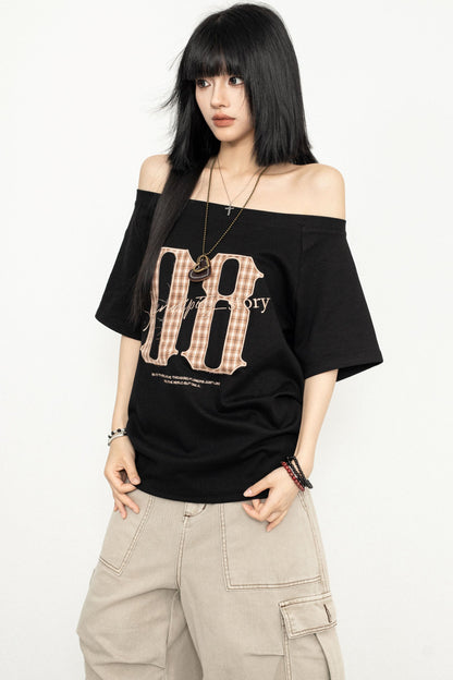 Retro Spice Girls One-Shoulder Tee