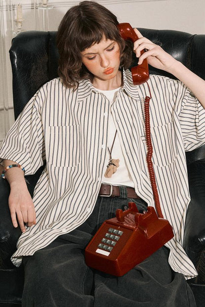 Summer Striped Casual Shirt