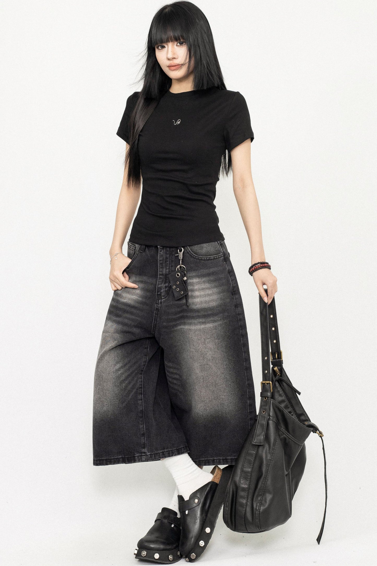 Y2K Sweetheart Shoulder Tee