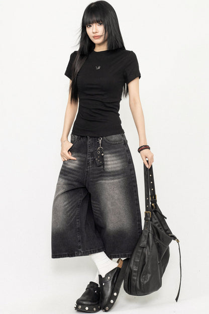 Y2K Sweetheart Shoulder Tee