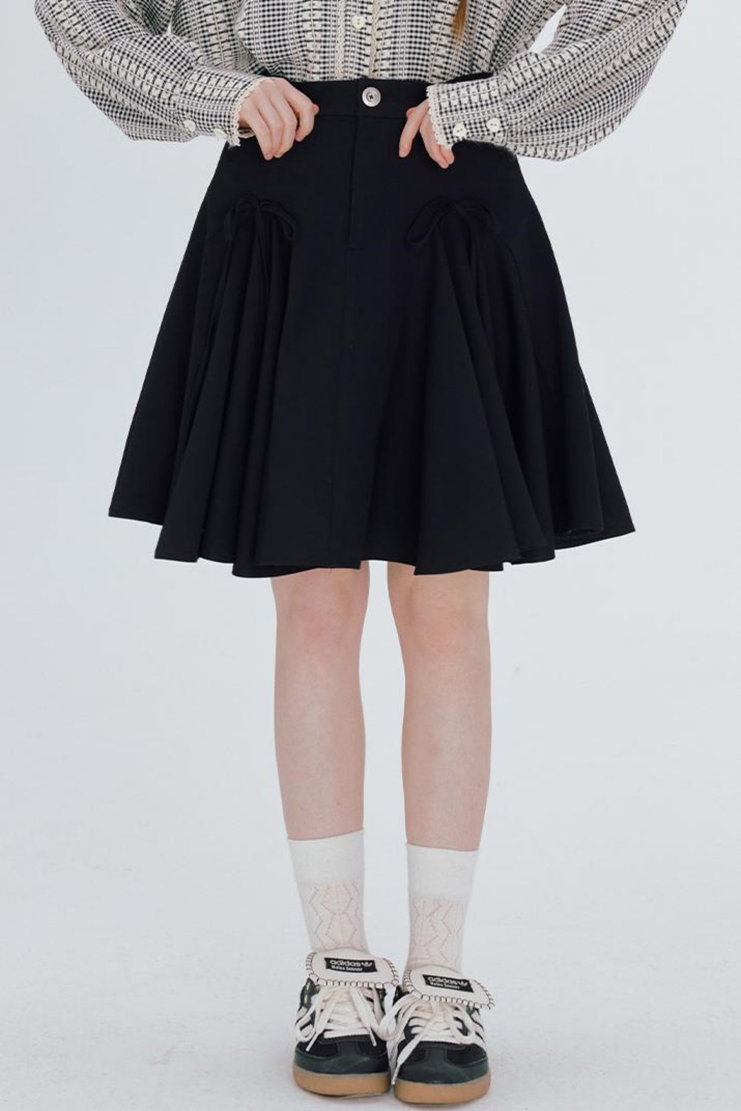 Butterfly shadow A line skirt