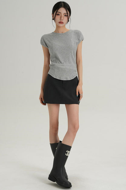 Slim Fit Round Neck Tee