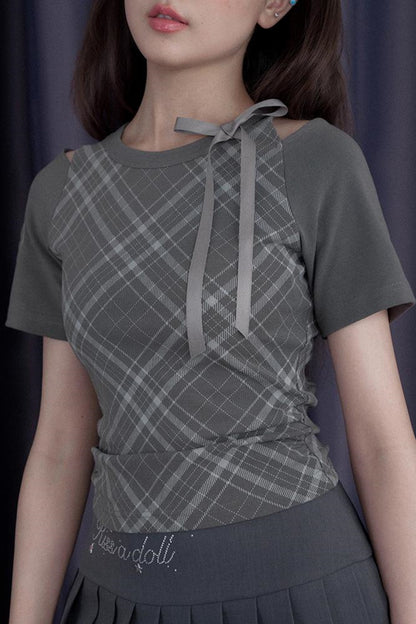 Sweet Peplum Hollow Top