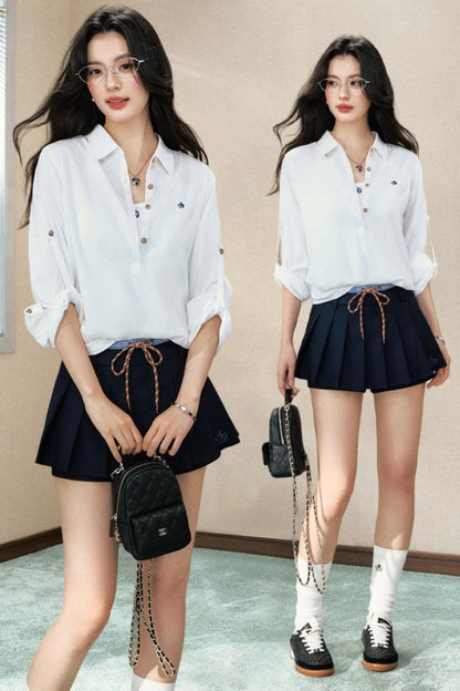 Effortless Long Sleeve Shirt Set-Up