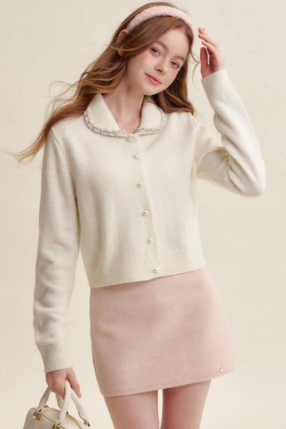 Pearl Button Blend Cardigan
