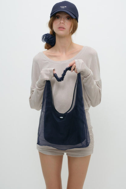 Pink Silk Hair Bands