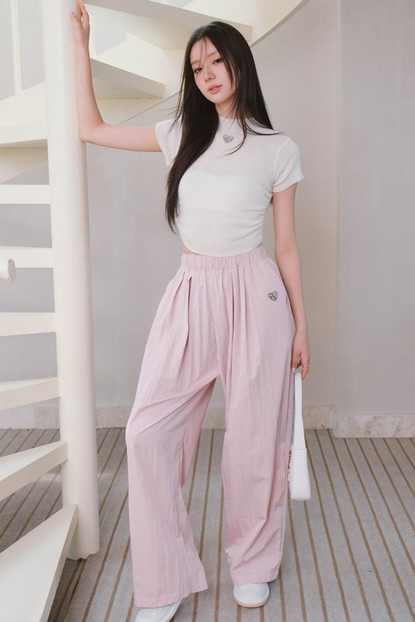 Sweet Spicy High Neck Knit Tee