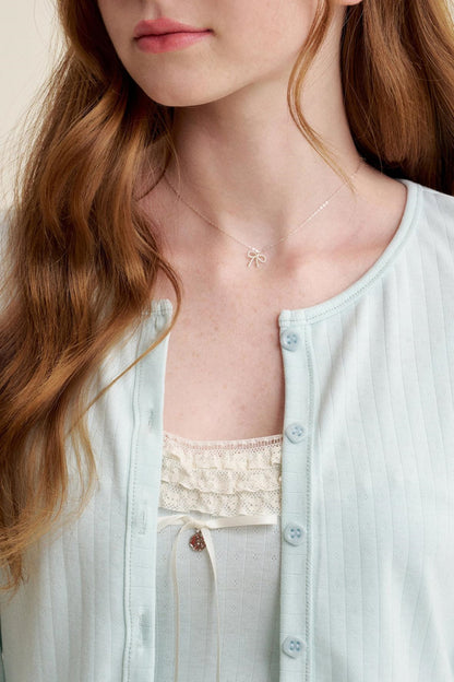 Lace Romantic Two-Piece Top Set