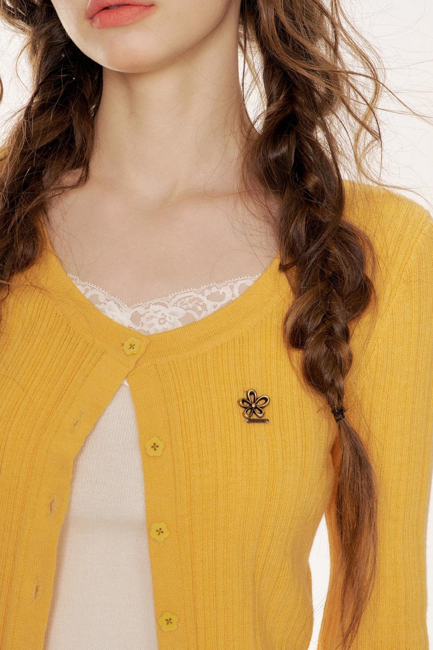 Knit Cardigan Charm Outer