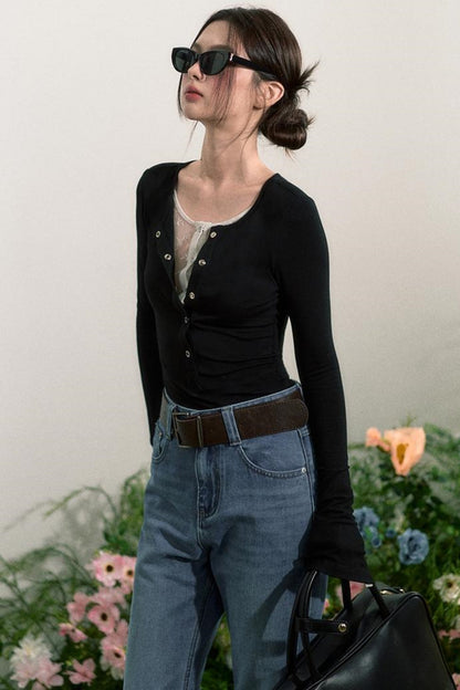 Slim Fit Two-Piece T-Shirt