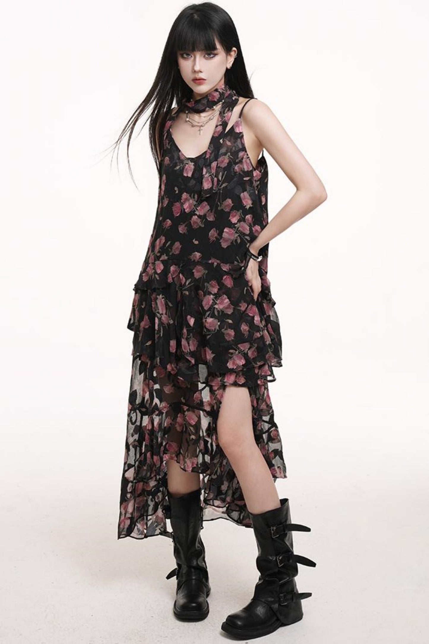 Seaside Bliss Halter Dress