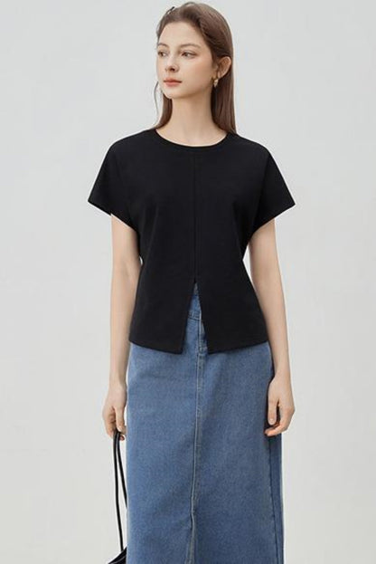 Chic Slim Cut Summer T-Shirt