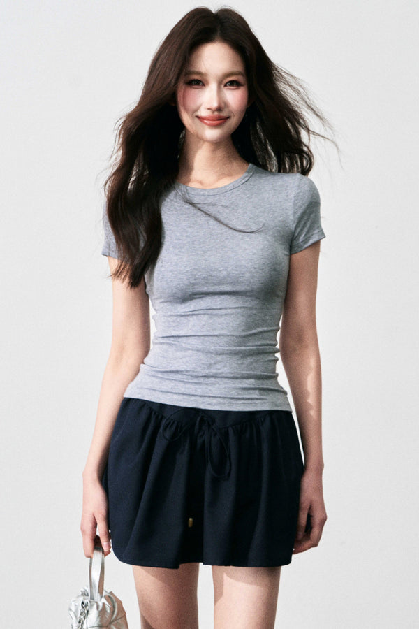 Confident Chic Shoulder Tee