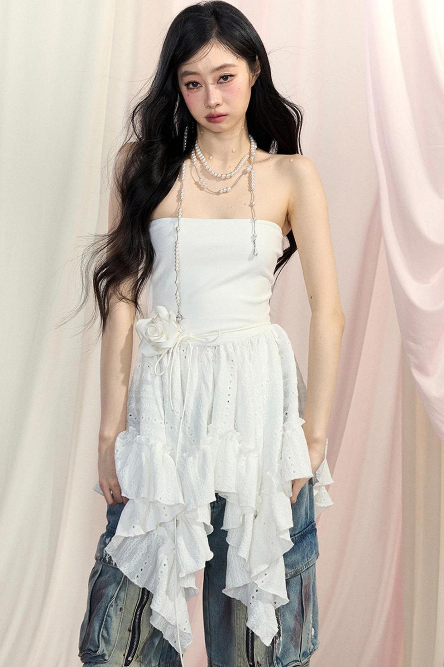 Suzuran Graphic Tank Top