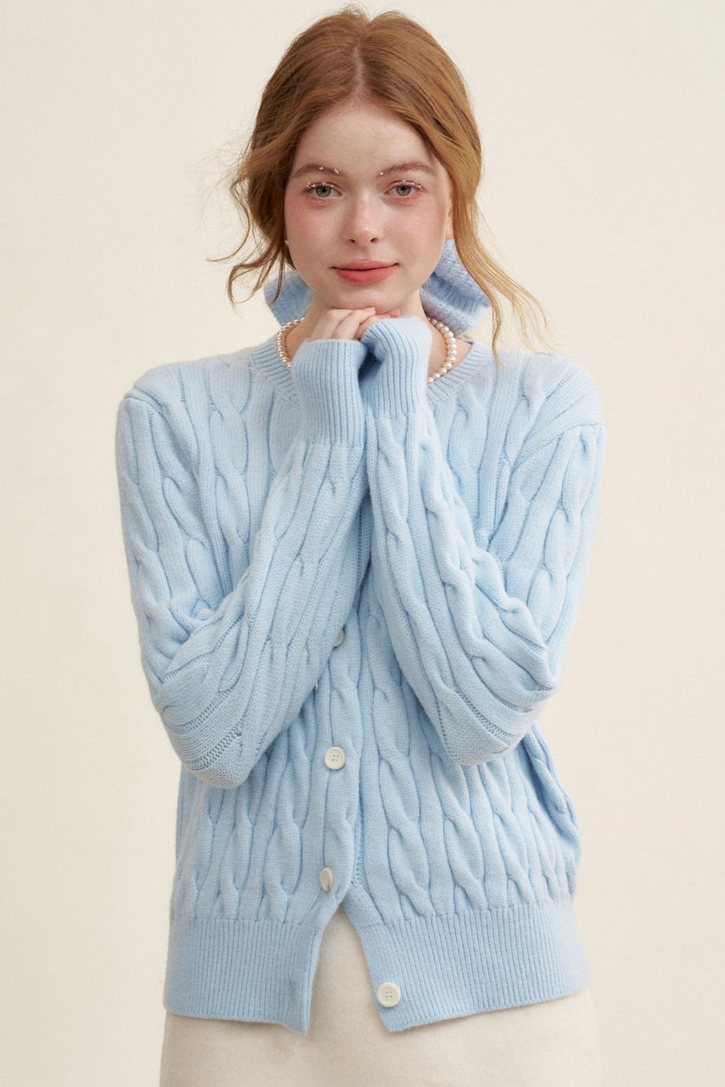 Twisted Knit Cardigan