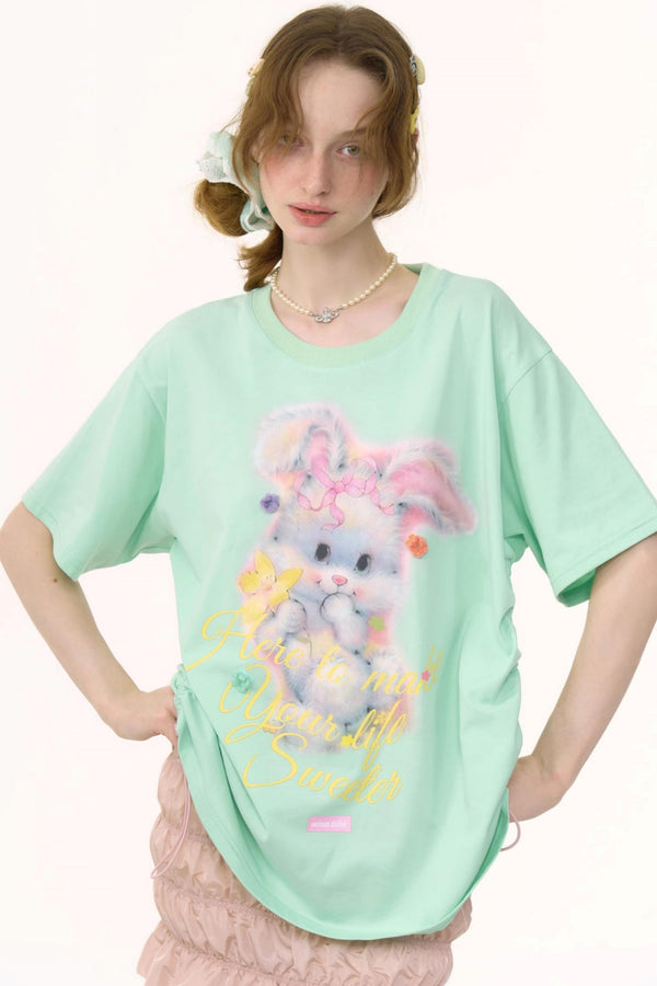 Retro Rabbit Loose Tee