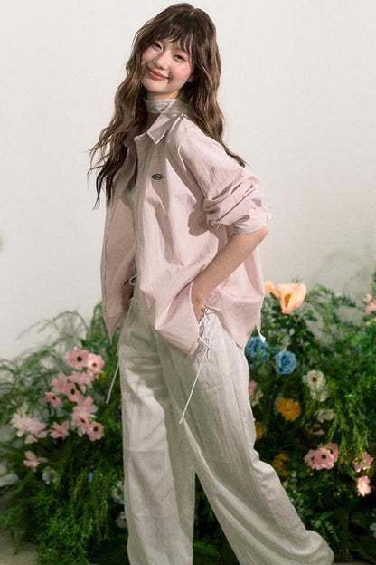 Versatile Thin Cotton Shirt