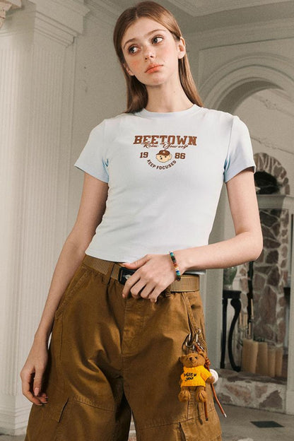 Round Neck Summer Fit T-Shirt