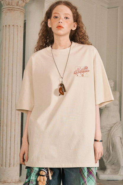 Firework Print Slim Fit T-Shirt