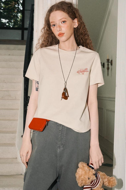 Firework Print Slim Fit T-Shirt