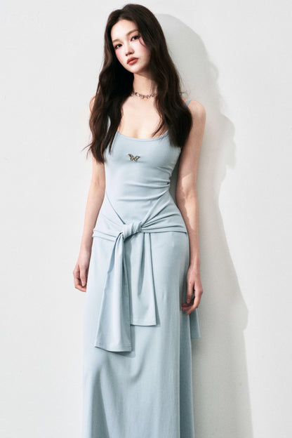 Chic Halter Maxi Dress