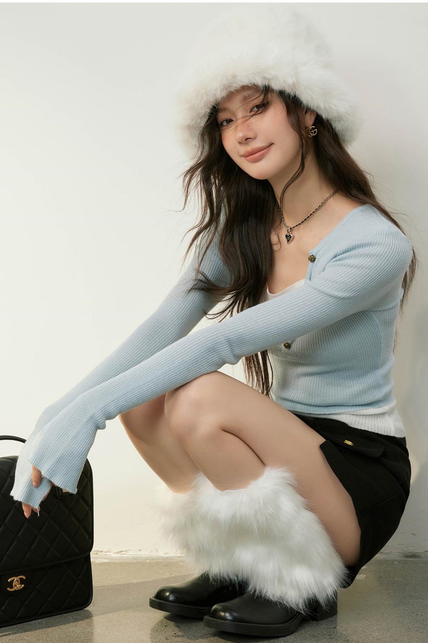 Color-block Knit Top