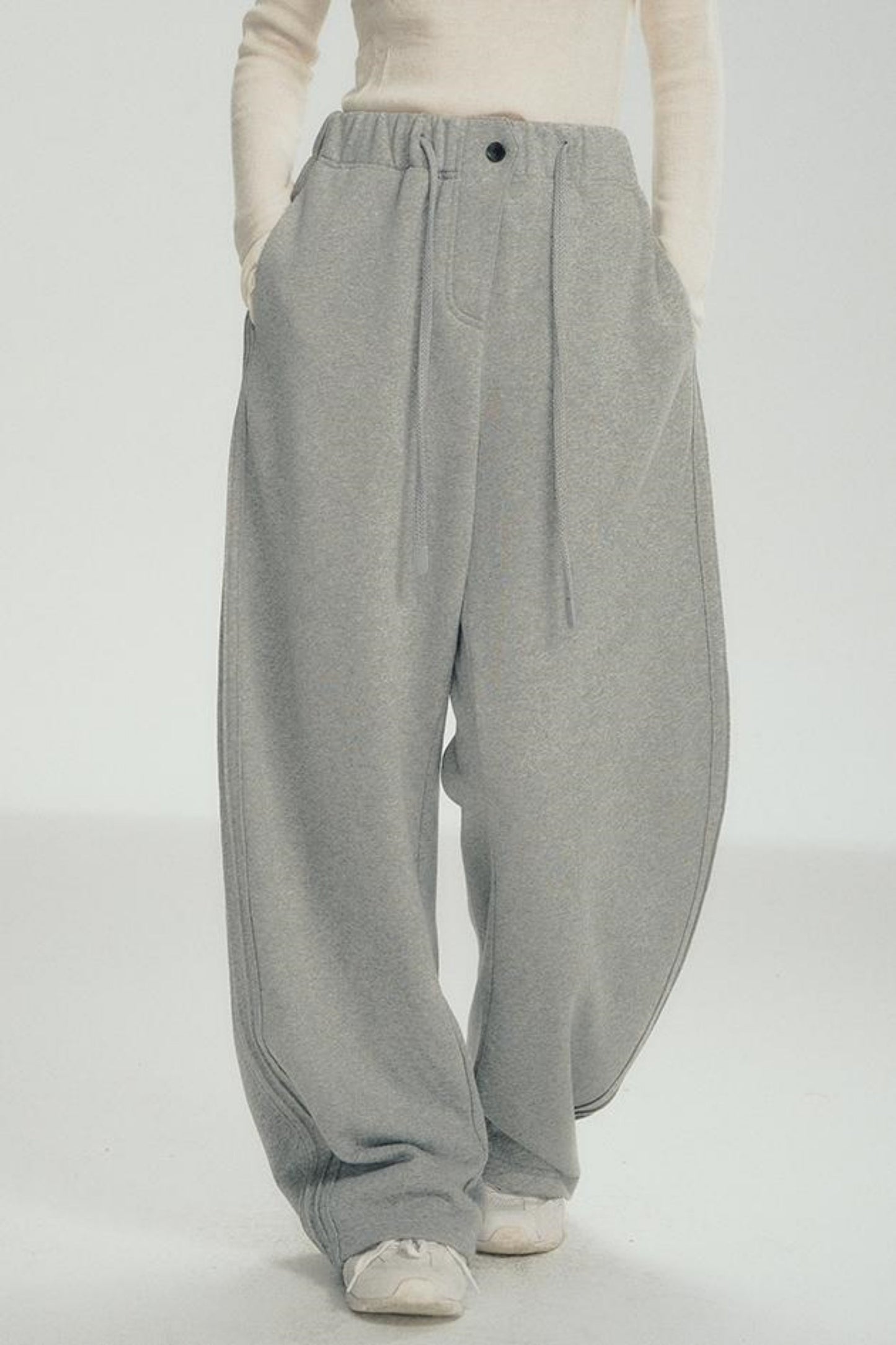 Fleece Luxe Wide-Leg Pants