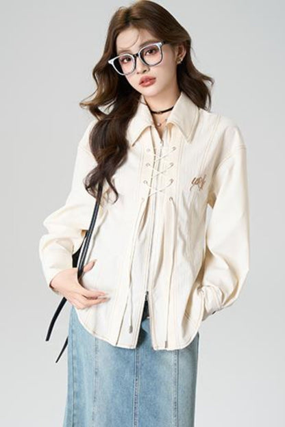 Vintage Fishtail Denim Skirt