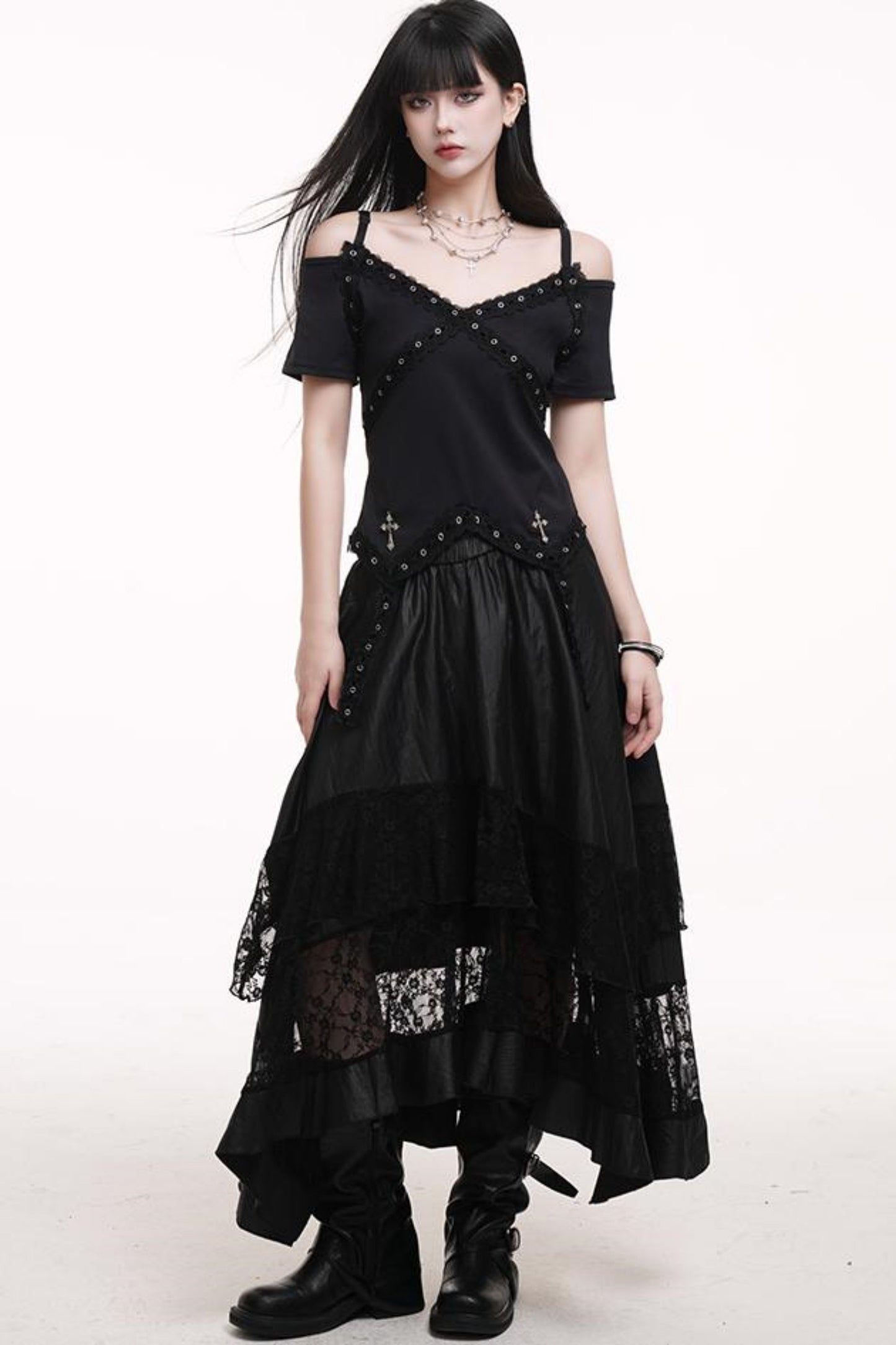 Ethereal Halter Skirt