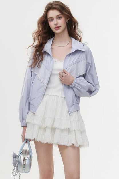 Lace Sun Hood Jacket