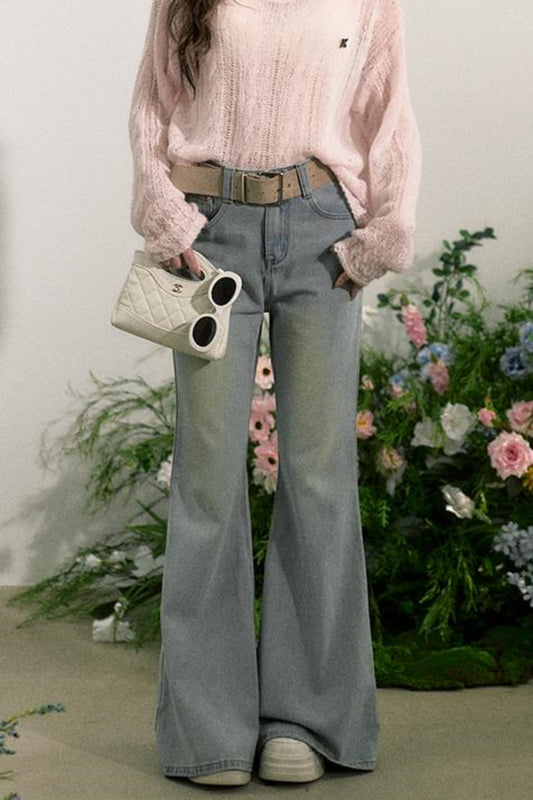 Flare Wide-Leg Jeans