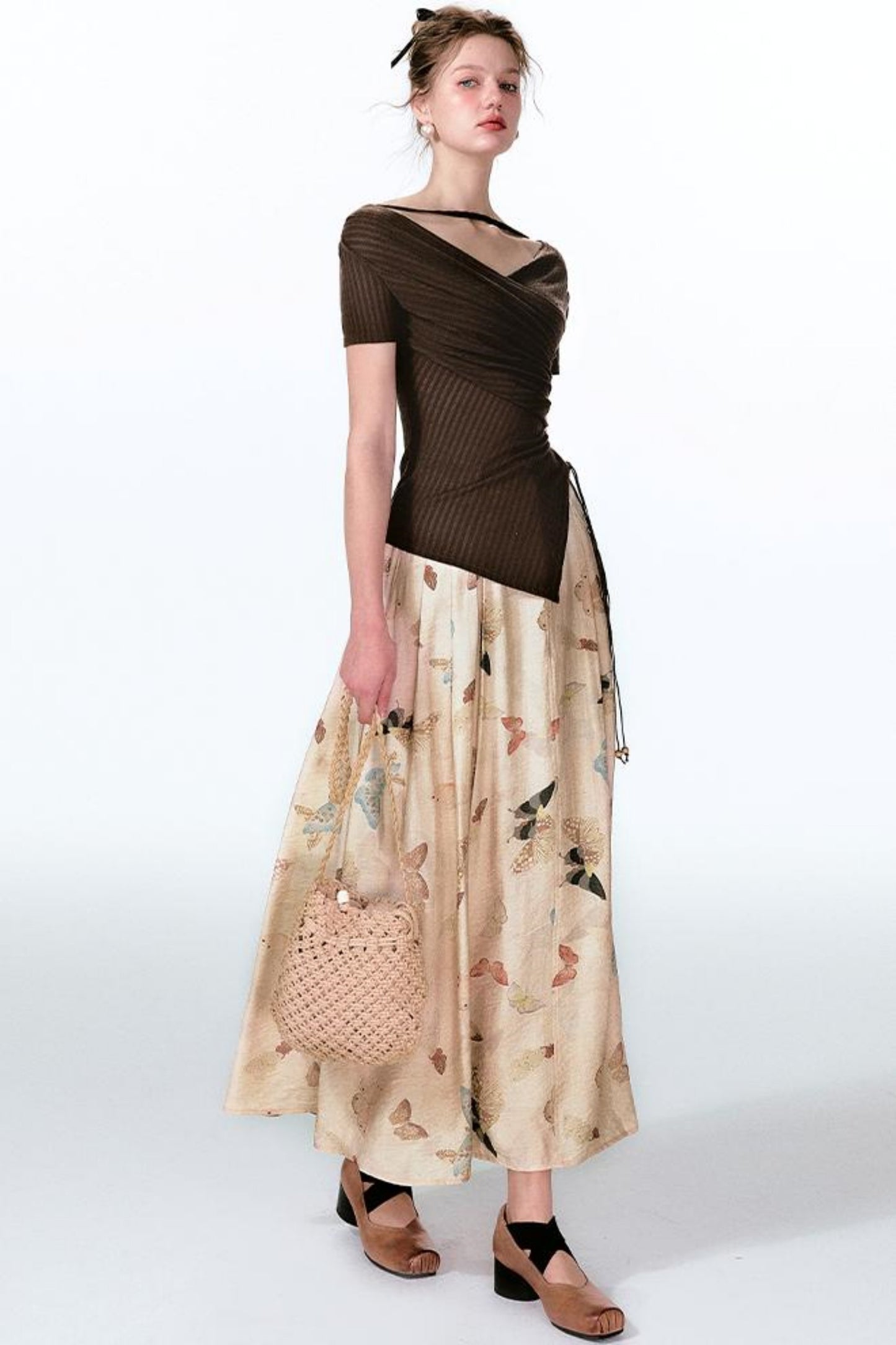 Pleat Bustier Set-Up