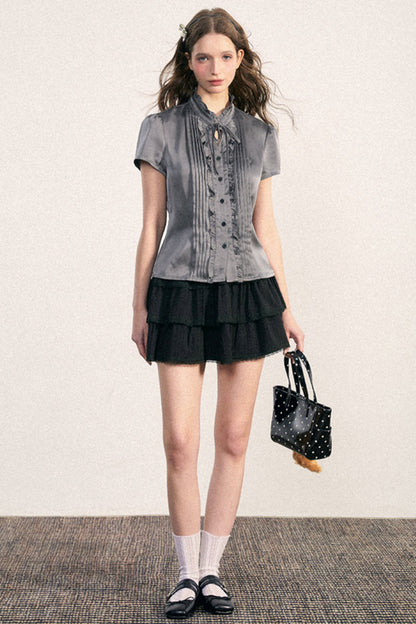 Empire Lace Cardigan