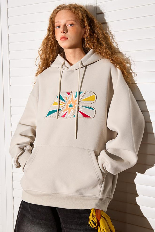 Fireworks Embroidered Hoodie
