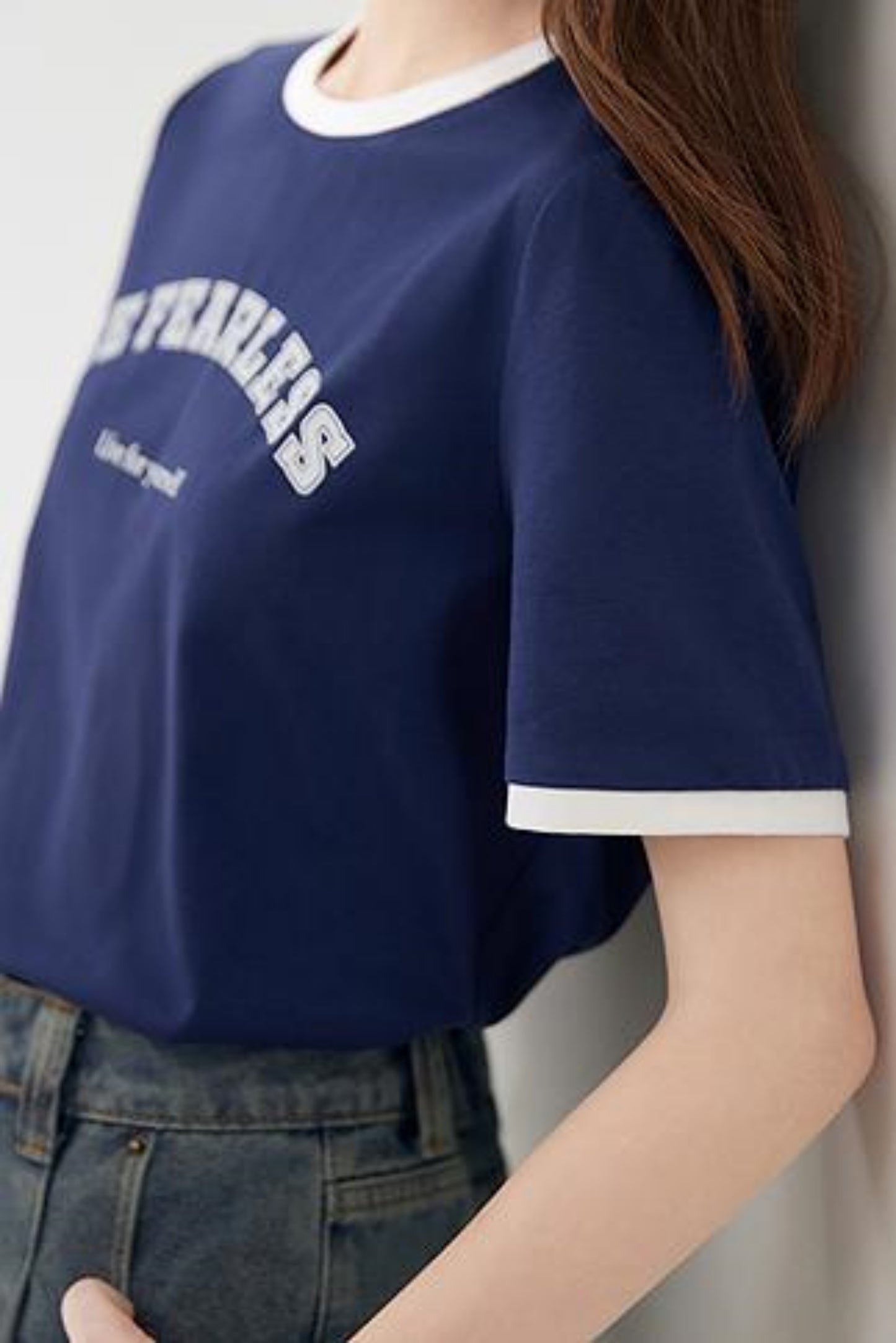 Modern Oversized Letter T-Shirt
