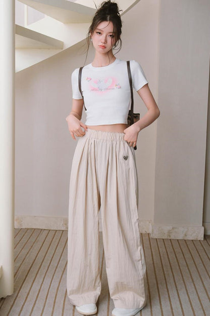 Loose Silhouette Pants