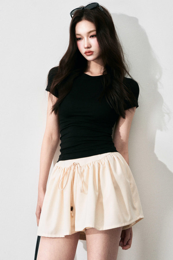 Confident Chic Shoulder Tee