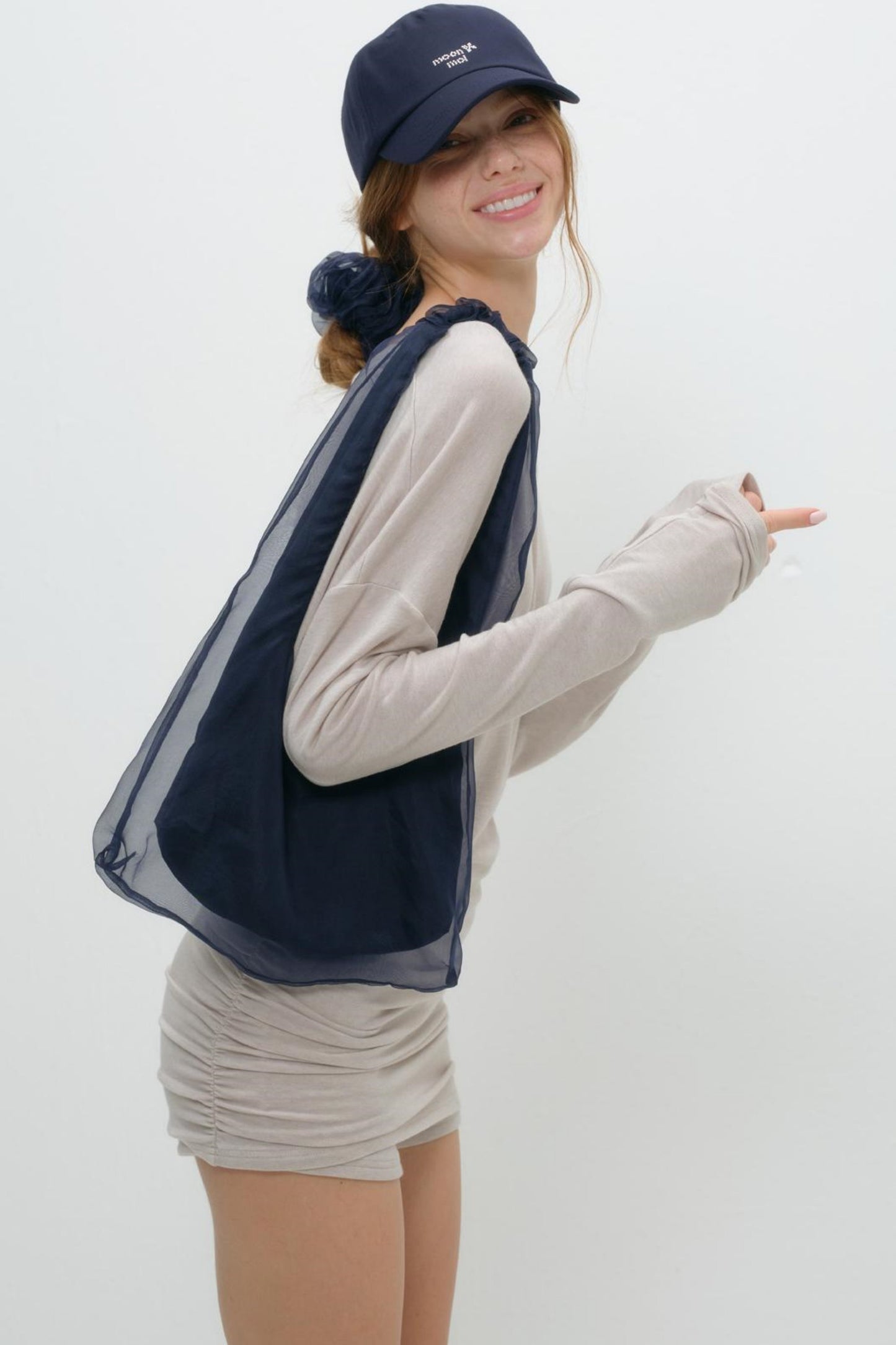 Pink Silk Hair Bands