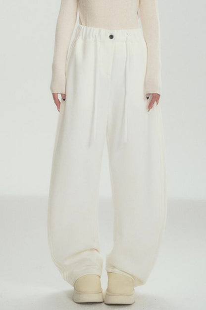 Fleece Luxe Wide-Leg Pants