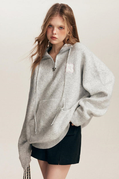 Sculptured Polo Neck Top