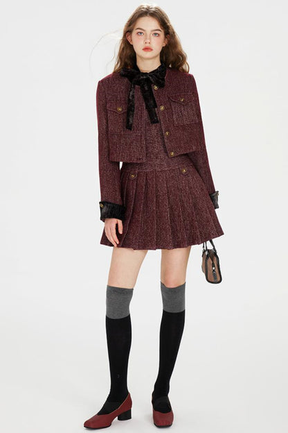 Fragrant Pleated Dress Set-Up