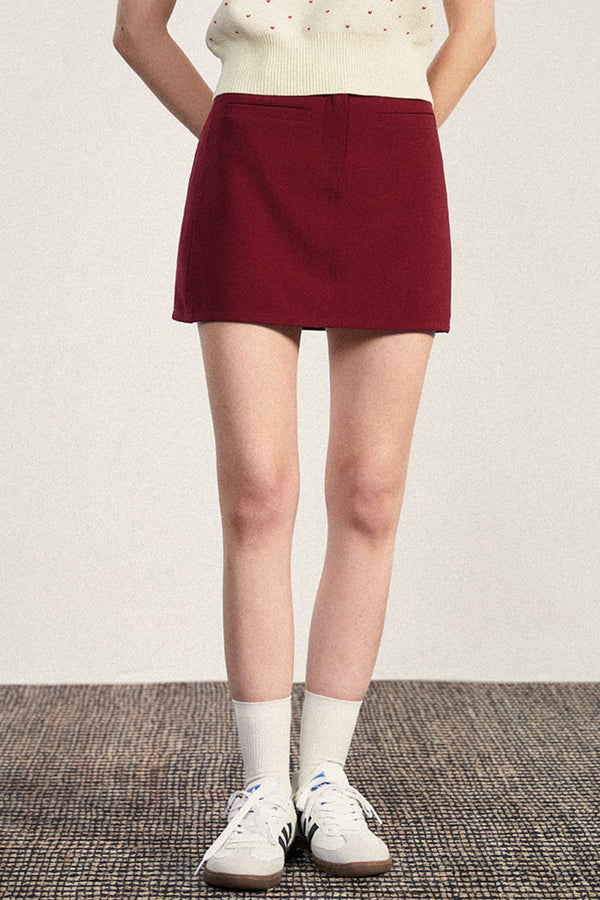 Chic High-Waist Mini Skirt