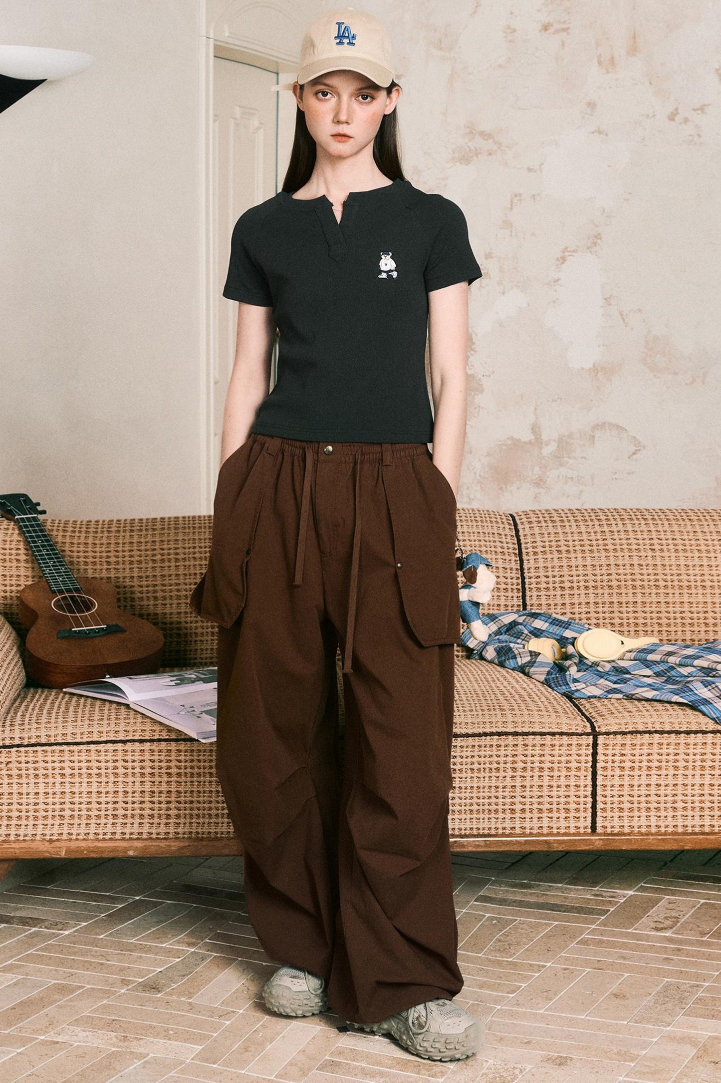 Fit V Neck Short Sleeve T-Shirt