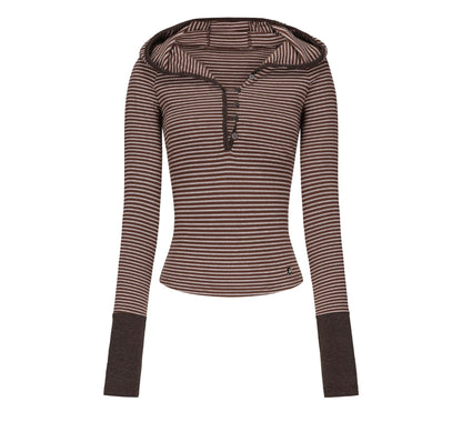 Knitted Long Sleeve T-Shirt