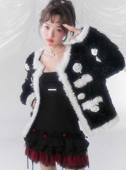 Black and White Coat