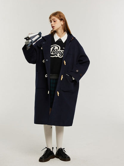 Retro College Style Coat